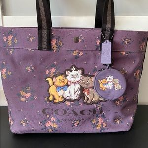Coach x Disney. Aristocats Tote NWT